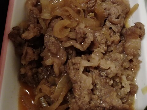 牛丼にも！牛肉の甘辛煮